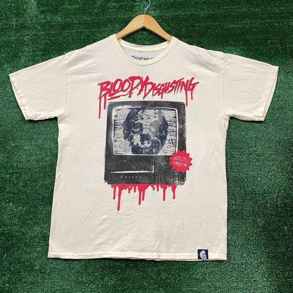 Friday the 13th X Bloody Disgusting Horror Tshirt size large - Picture 1 of 4